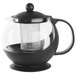Black Teapot With Infuser