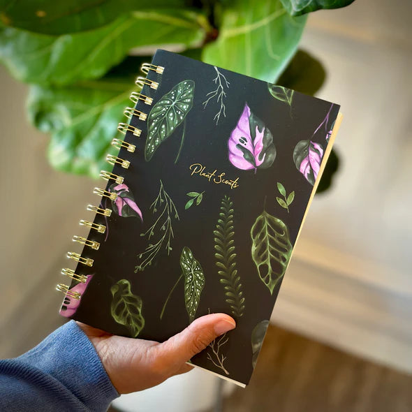 Plant Scouts House Plants Spiral Lined Notebook