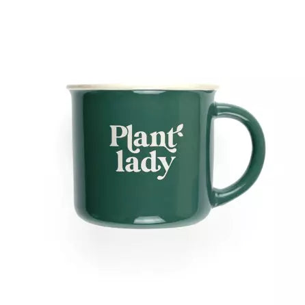 Plant Lady Ceramic Coffee Mug